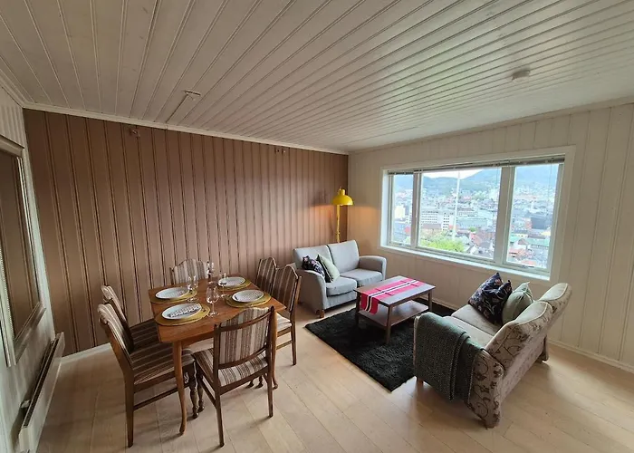 Lejlighed Penthouse With Garden And Amazing View, Bergen